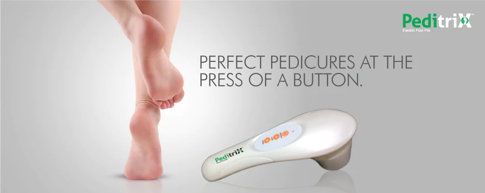 Rechargeable electric foot files