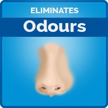 Eliminates Odours